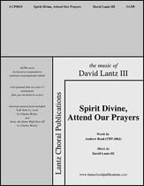 Spirit Divine, Attend Our Prayers SATB choral sheet music cover